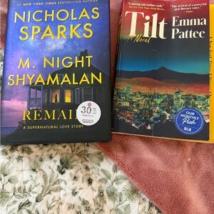 'Remains' Hardcover Book - Black & Blue Cover